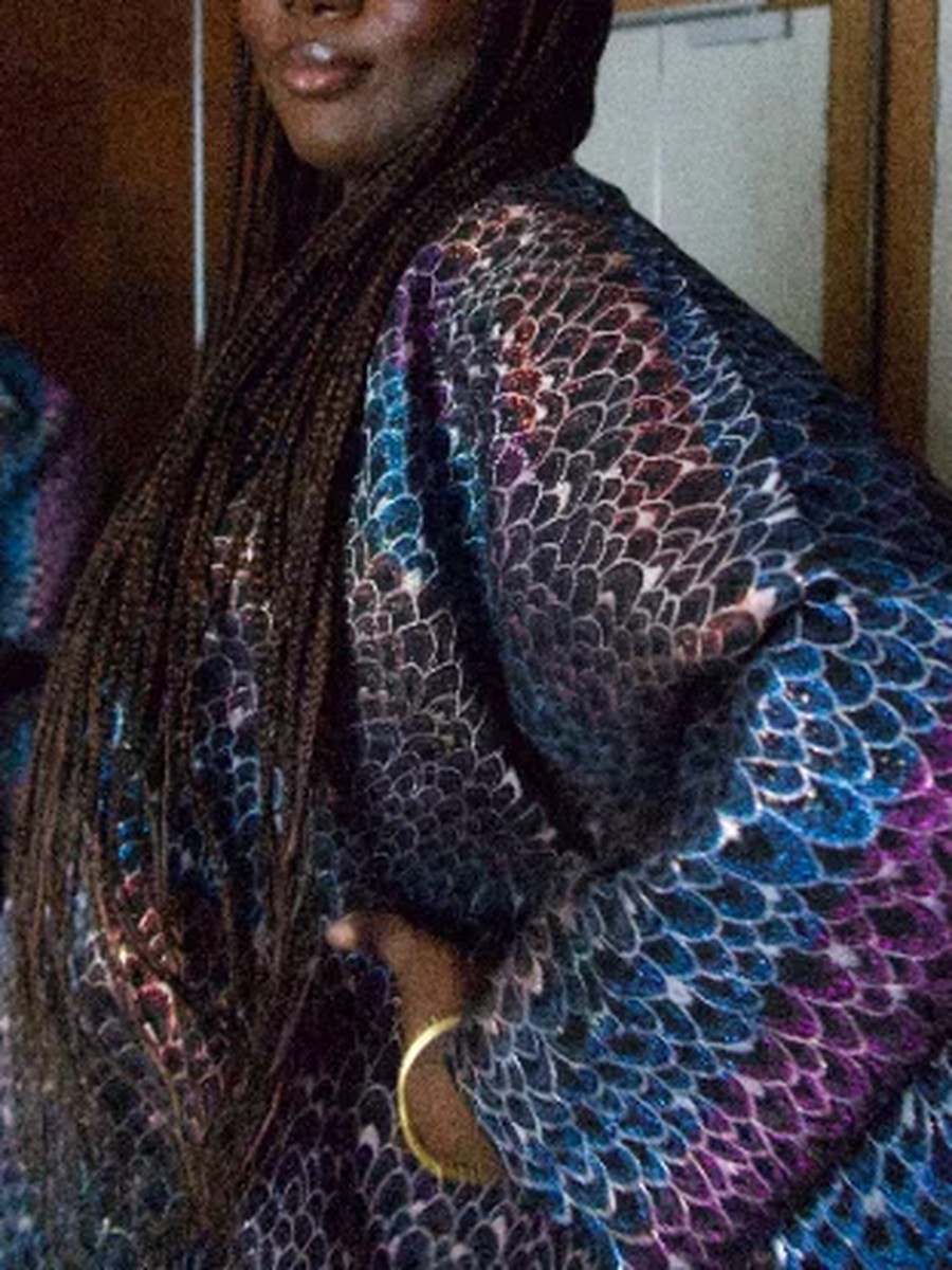 Boubou wax Jiofé